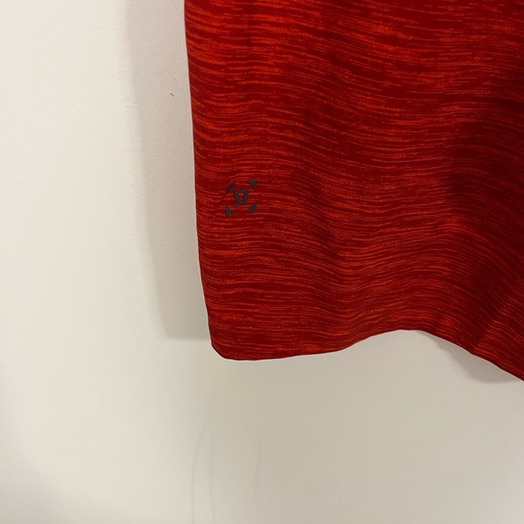 Lululemon Mens T.H.E. Short *Linerless 9" Heather Allover Solar Orange NWT S - Picture 15 of 15